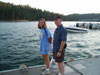 Ken & Trice at Bass lake