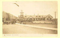 click for 5K .jpg image of Portrush Station post card