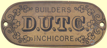 click for 20k .jpg image of DUTC plate
