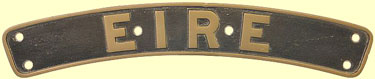 click for 9K .jpg image of Eire nameplate