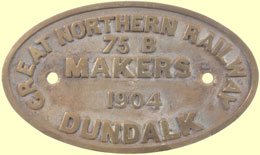 click for 12K .jpg image of GNRI tender plate