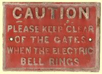 click for 10.4K .jpg image of GNRI gate bell notice