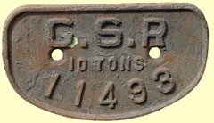 click for 11K .jpg image of GSR wagonplate