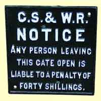 click for 6K .jpg image of GSWR gate