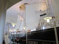 Replica boat in Library
