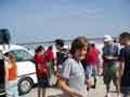 Van crowd at Lac Rose