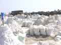 Many bags of salt