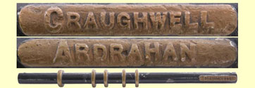 click for 14K .jpg image of Ardrahan-Craughwell staff