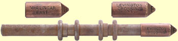 click for 7K .jpg image of Mullingar East miniature staff