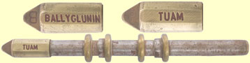 click for 8K .jpg image of Tuam miniature staff